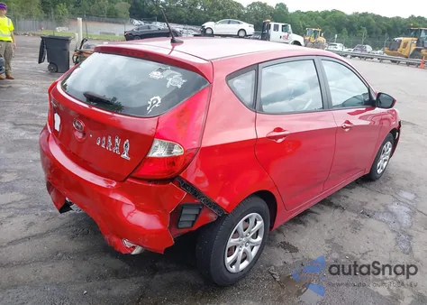 2012 Hyundai Accent Gs from USA, damaged, VIN KMHCT5AE6CU012772